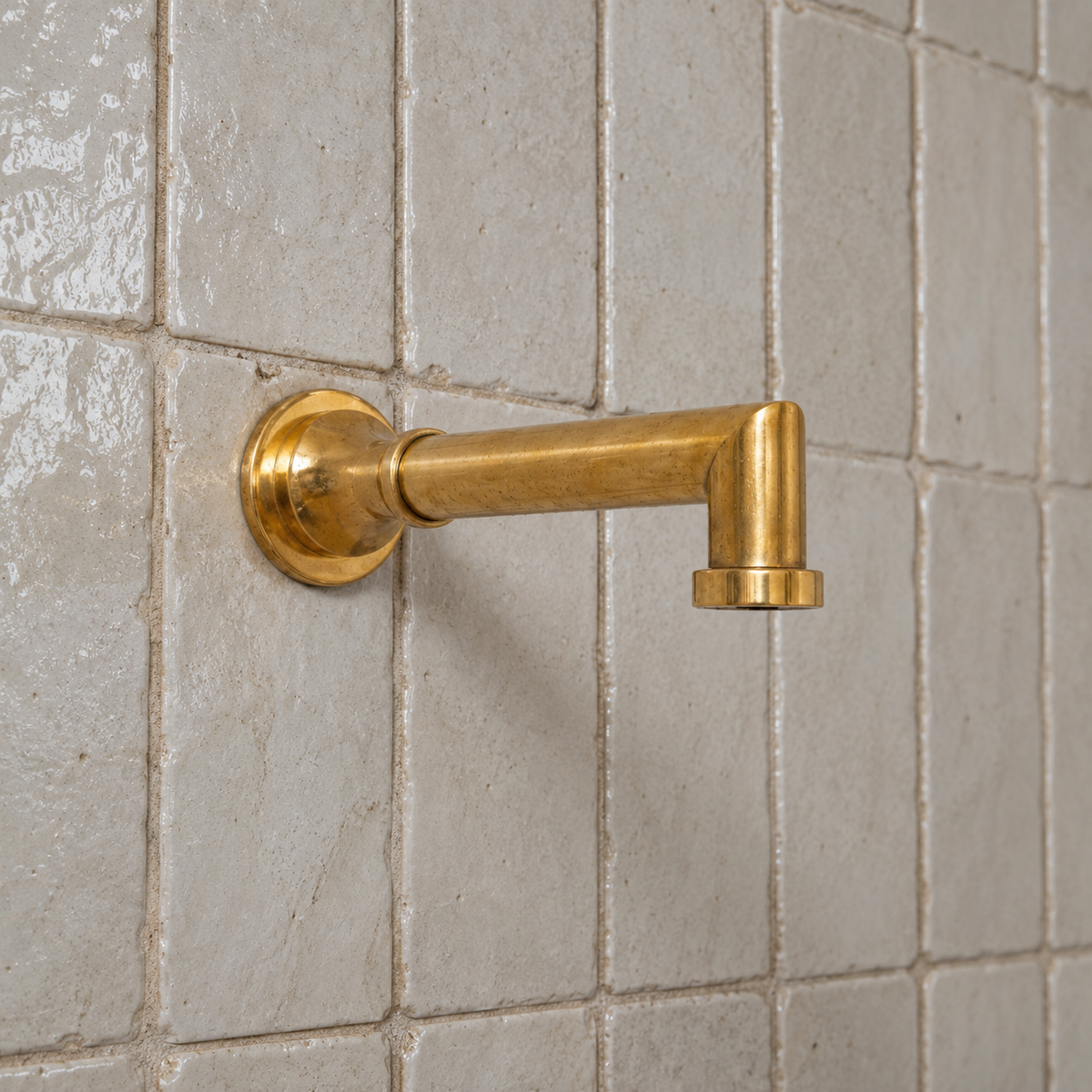 Kyc Brass Shower System - Unlacquered Brass