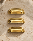 Beverly Cabinet Pull | Solid Unlacquered Brass