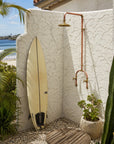Outdoor Solid Copper Shower - Malibo