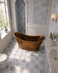 The Bee Cast Copper Bathtub