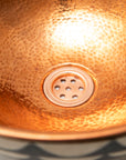 Wood and Copper Sink | Single Hole Vessel | Brasslik