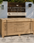 Wildrose Copper Bathtub