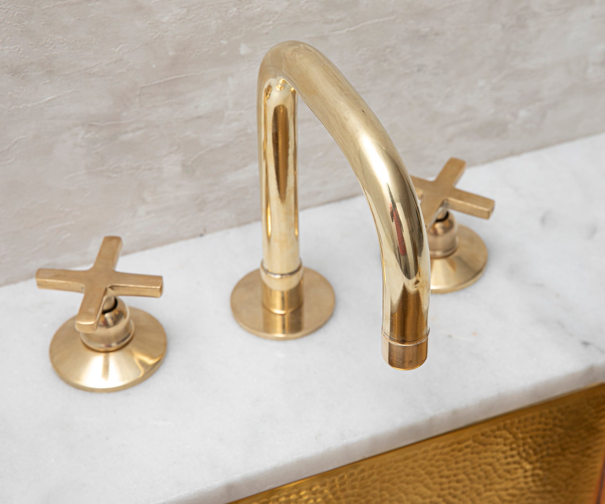 Brass Bathroom Faucets | Deck Mount Faucet | Brasslik