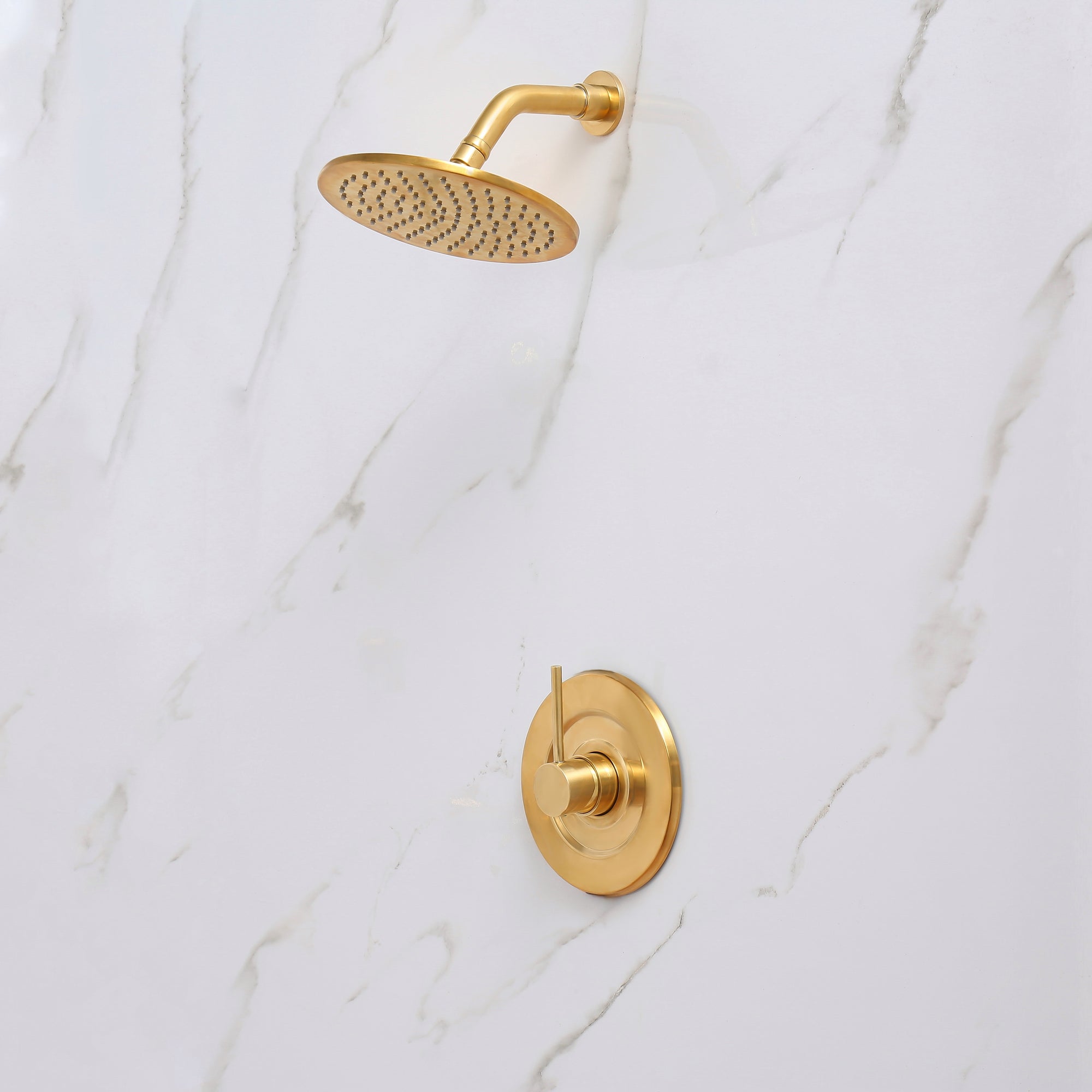 Solid Brass Single Handle Shower - High pressure shower (1.8GPM)