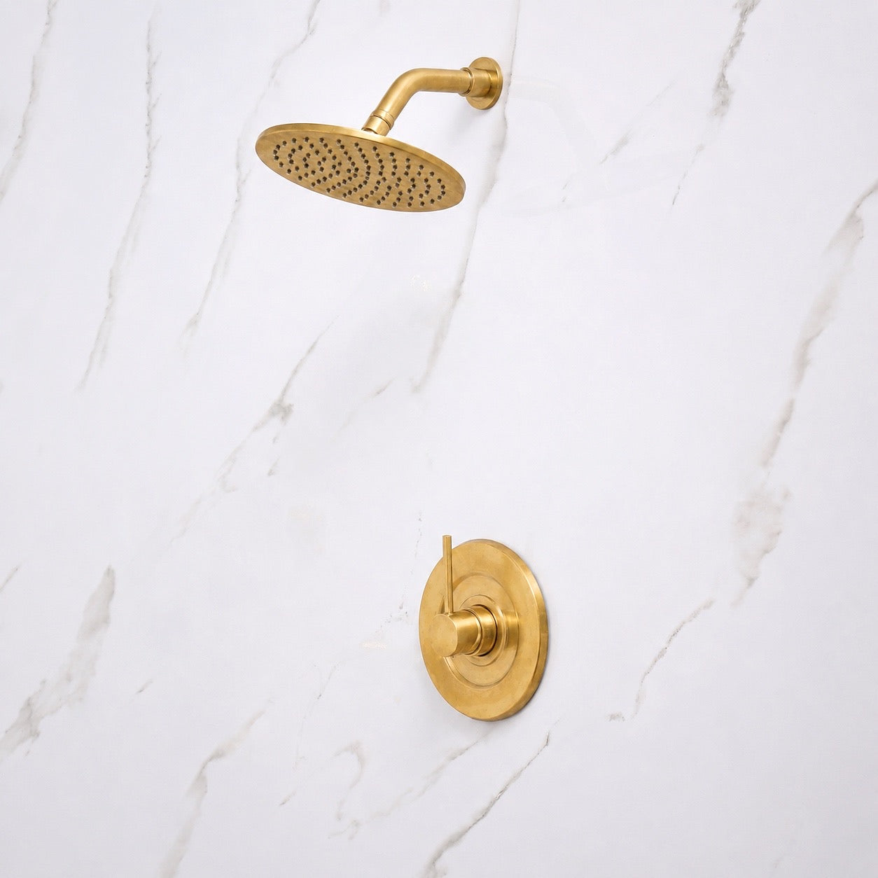 Solid Brass Single Handle Shower - High pressure shower (1.8GPM)
