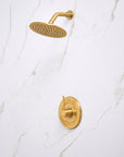 Solid Brass Single Handle Shower - High pressure shower (1.8GPM)
