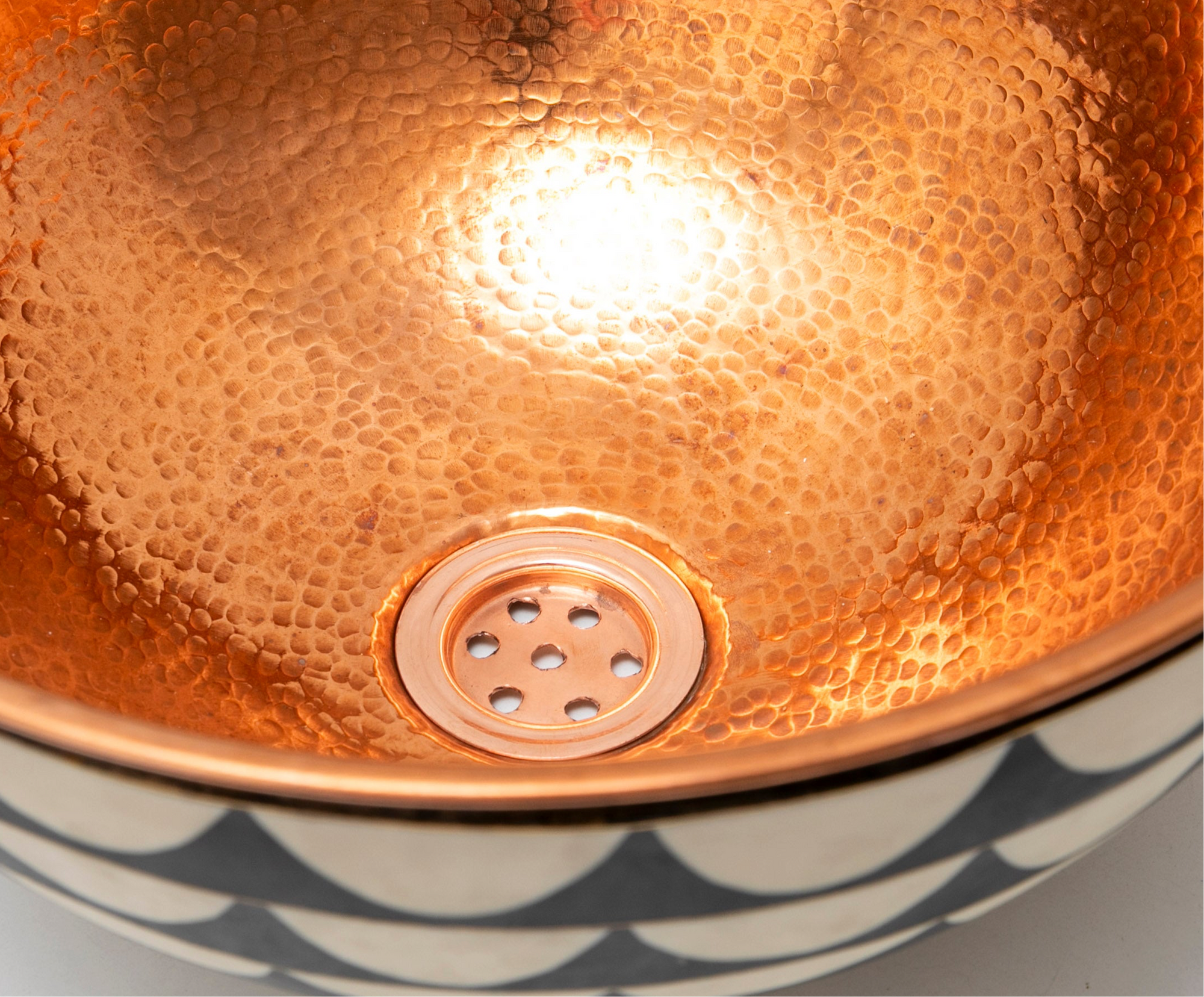 Wood and Copper Sink | Single Hole Vessel | Brasslik