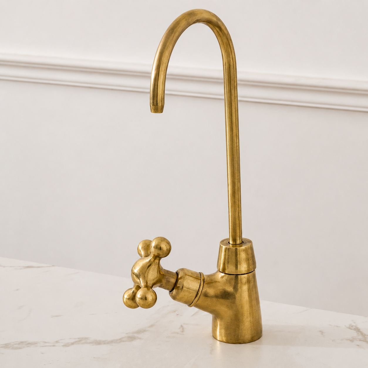 Unlacquered Brass Dublin Bridge Faucet