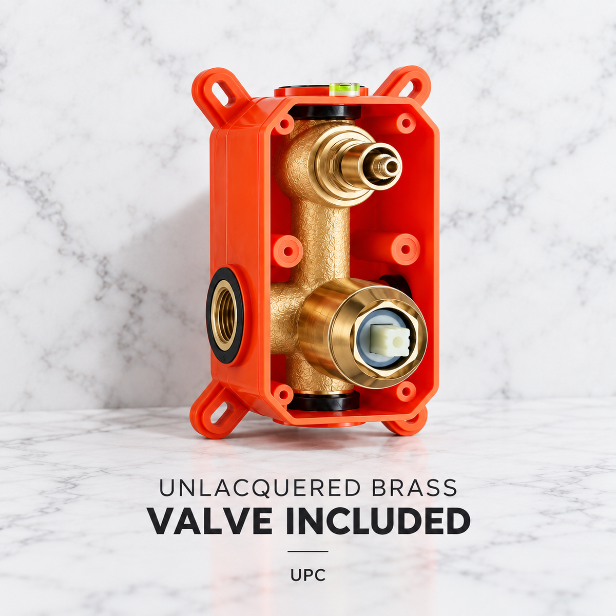 Shawnee Shower Combo with Handheld and Tub Spout – Unlacquered Brass