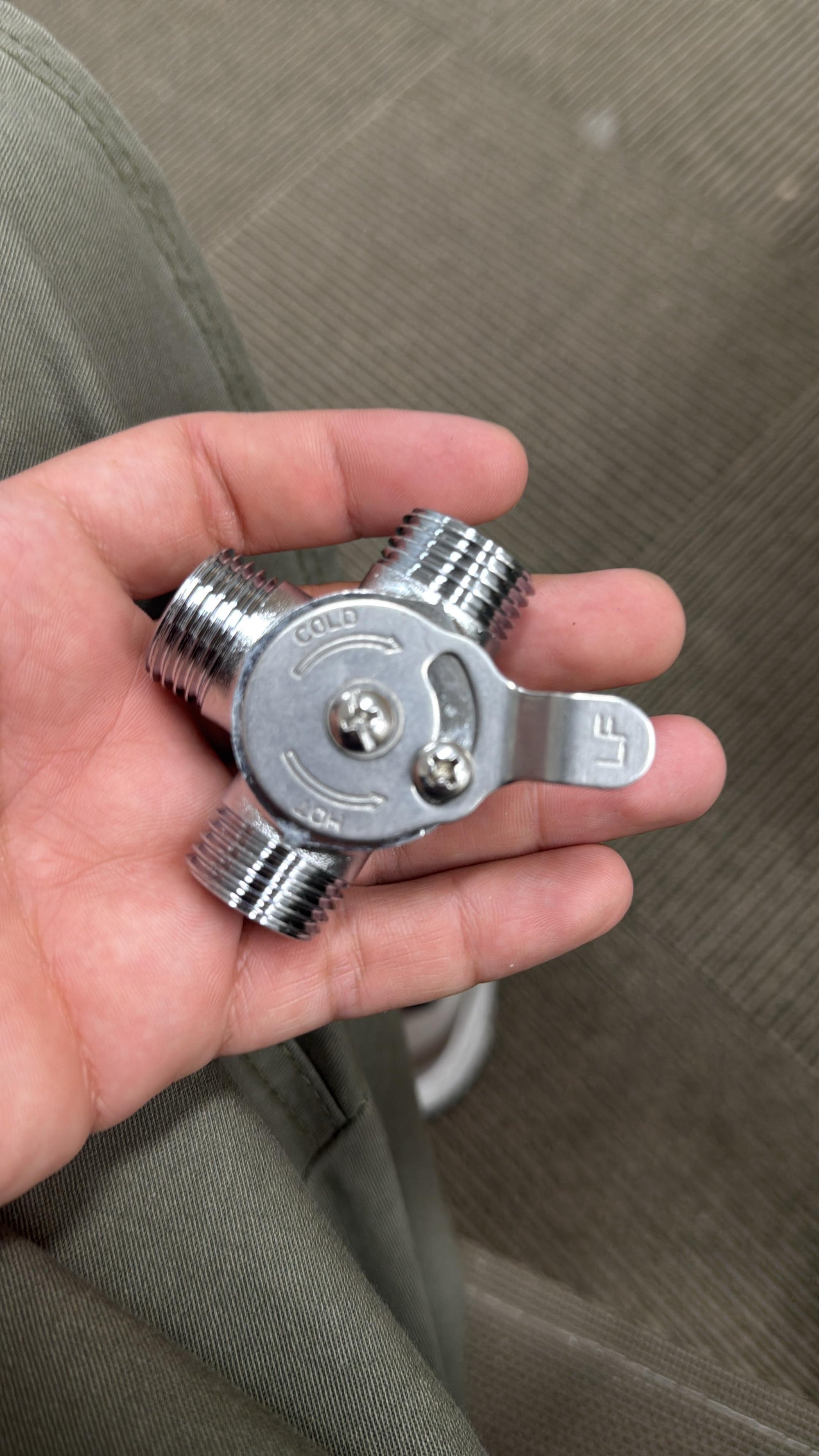 3 Ways Mixer Valve  Hot &amp; Cold Water Control for Sprayers