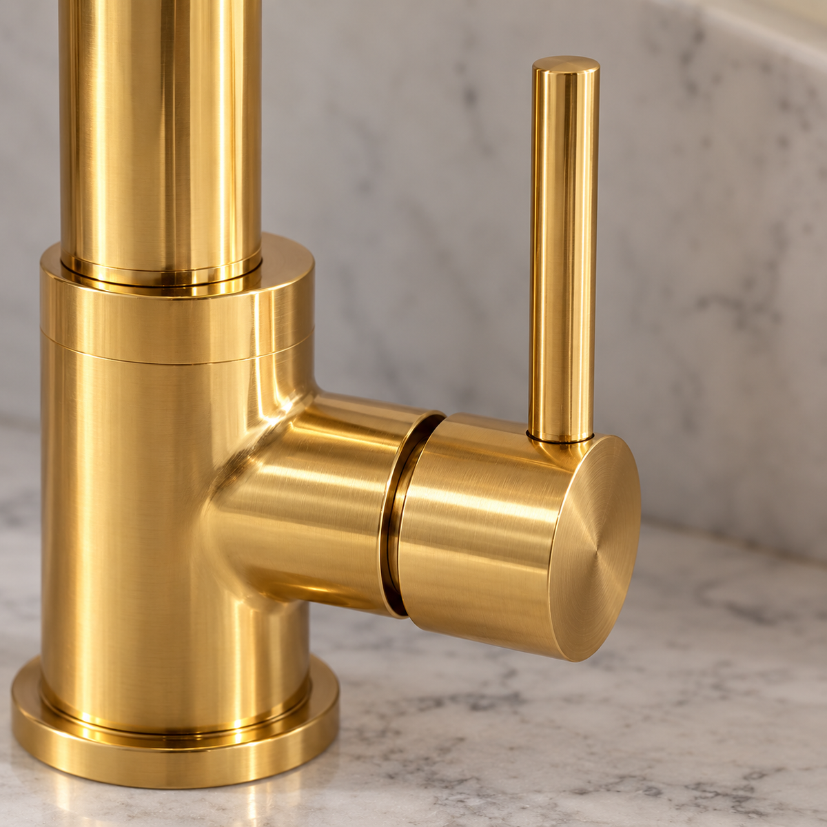Deeb Brass Basin Faucet - Unlacquered Brass