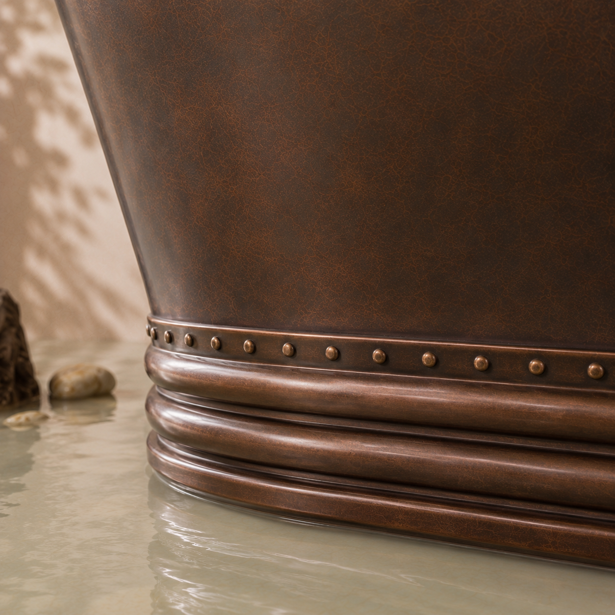 Malibo Antique Brass Bathtub - Oil Rubbed Bronze
