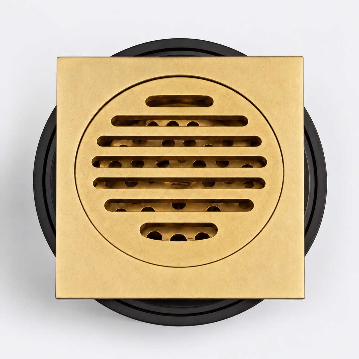Classic Square Grid Shower Drain Assembly