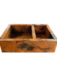 Double Bowl Copper Farmhouse Kitchen Sink