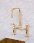 Moroccan Brass Faucet | Brass Bridge Faucet | Brasslik