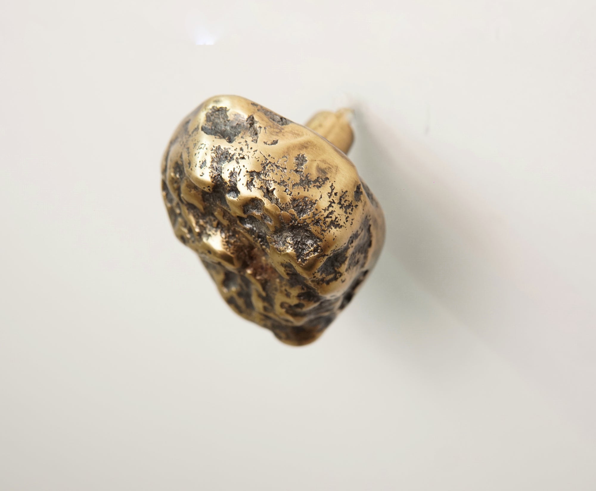 Handcrafted Brass Pull For Cabinets