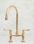 Lever Handle Kitchen Faucets | Brass Kitchen Faucet | Brasslik