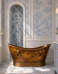 The Bee Cast Copper Bathtub