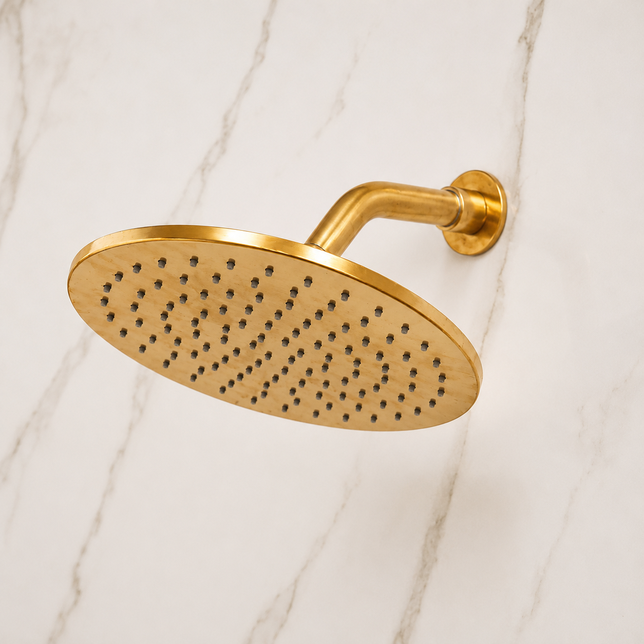 Thermostatic Two Way Shower Valve – Unlacquered Brass