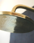 Unlacquered Brass Shower System With Tube Filler