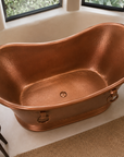 Texas Hammered Copper Bathtub