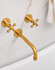 Unlacquered Brass Deans Tub Filler