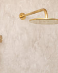 Brass Shower System | Head and Handheld Set | Brasslik