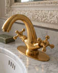The Belgravia Vanity Faucet – Unlacquered Brass