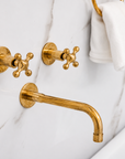 Unlacquered Brass Deans Tub Filler