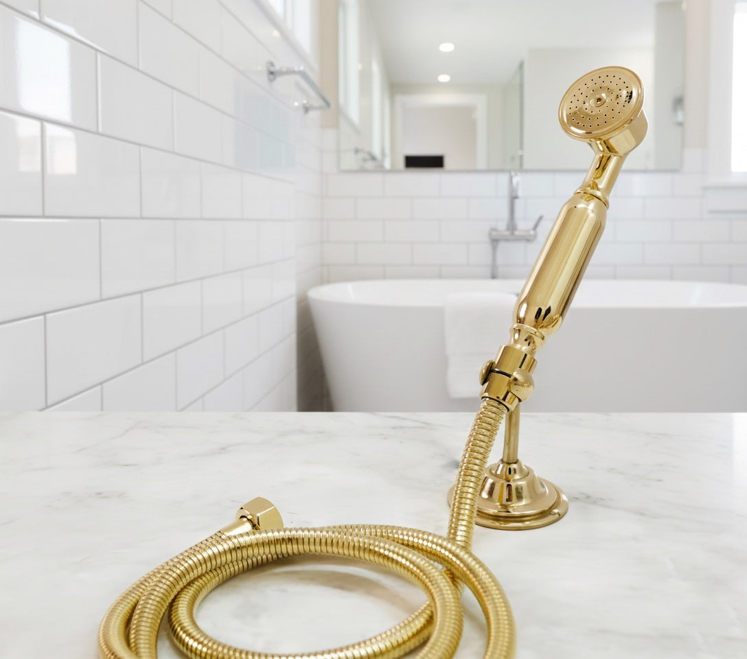 Brasslik Solid Brass Handheld Shower