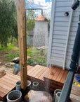 Outdoor Copper Shower Set, Victorian Style, BR2