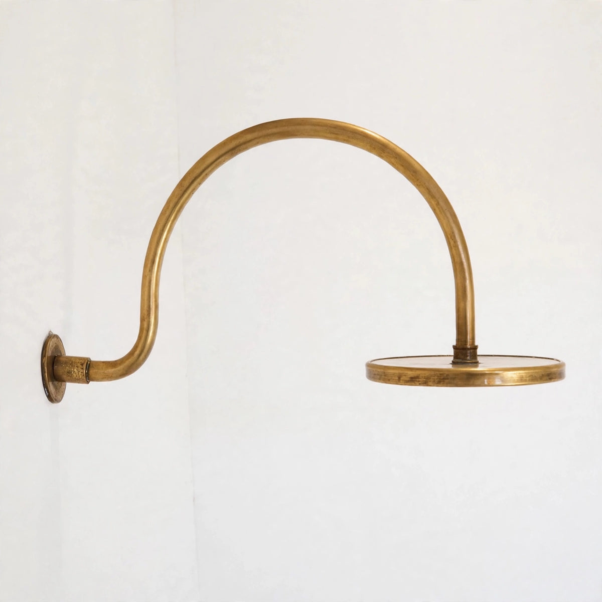 Santorini exposed brass shower set