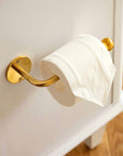 Brass Toilet Paper Holder – Vintage Wall Mount Toilet Roll Holder in Unlacquered Brass