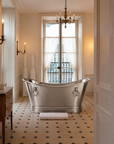 The Snow Satin Copper Bathtub