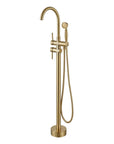 Sterling Freestanding Tub Filler With Hand Shower