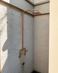 Outdoor Copper Shower Set, Victorian Style, BR2
