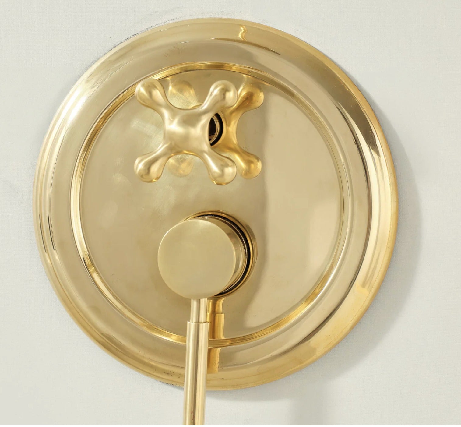Solid Brass 2-Way Shower Valve Set