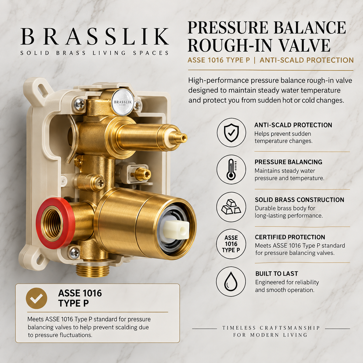 Katy Shower Set - Unlacquered Brass