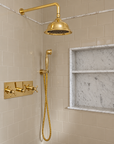 Sheffield Brass System Shower - Unlacquered Brass