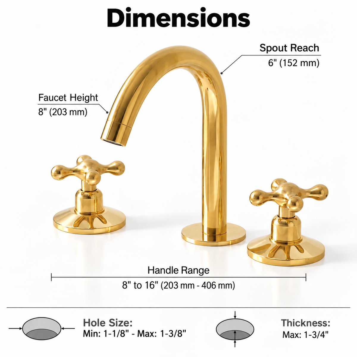 Belmont Widespread Bathroom Faucet
