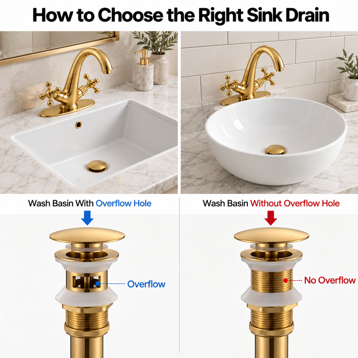The Belgravia Vanity Faucet – Unlacquered Brass