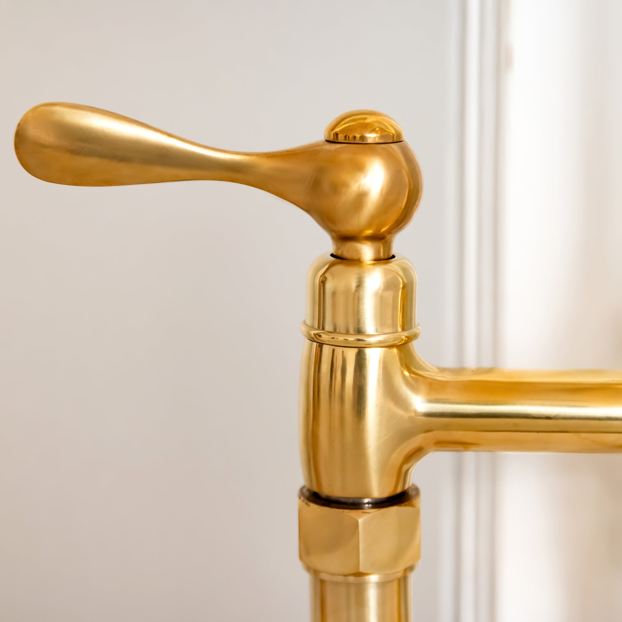 Unlacquered Brass Newcastle Bridge Faucet
