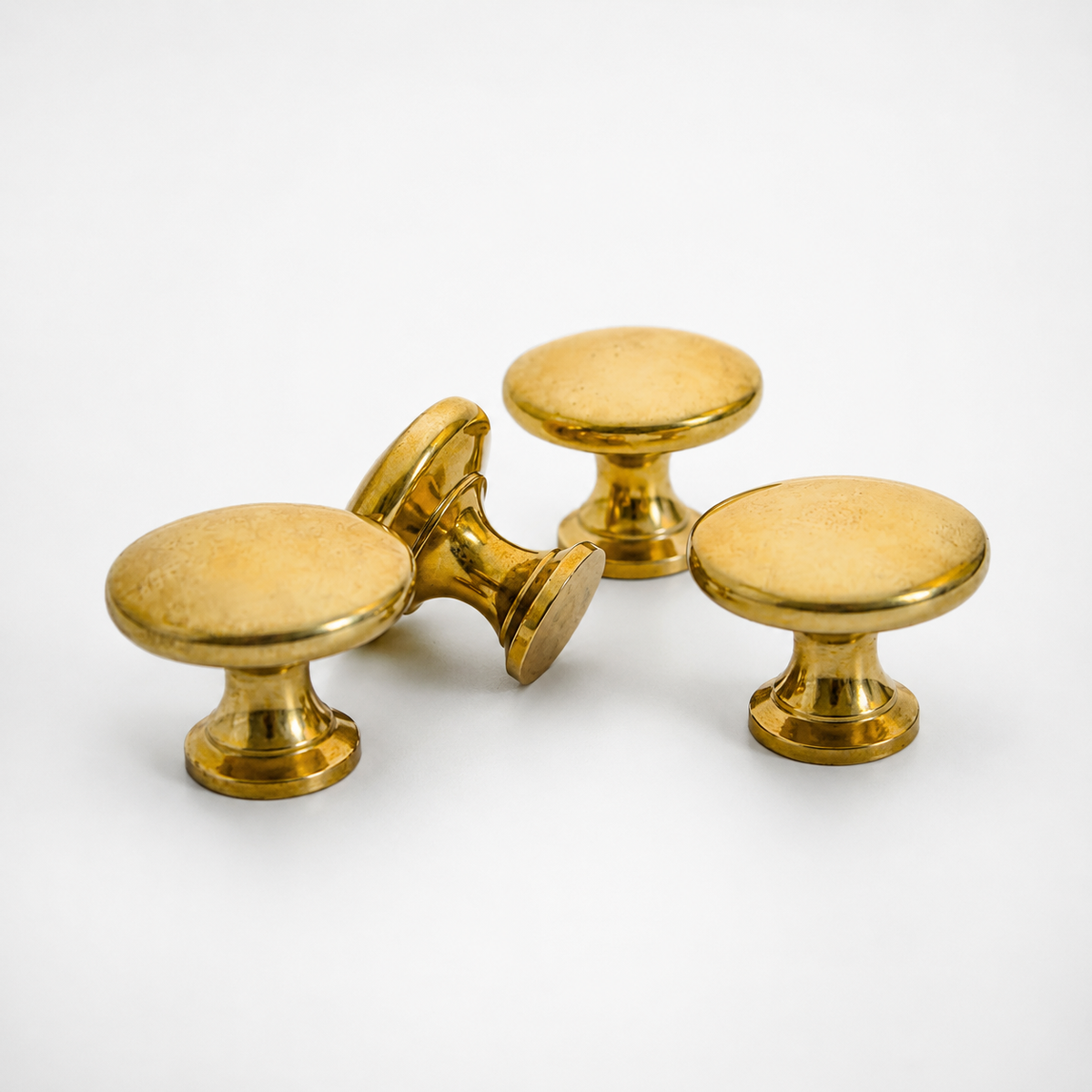Solid brass ball knob for cabinets and drawers by Brasslik
