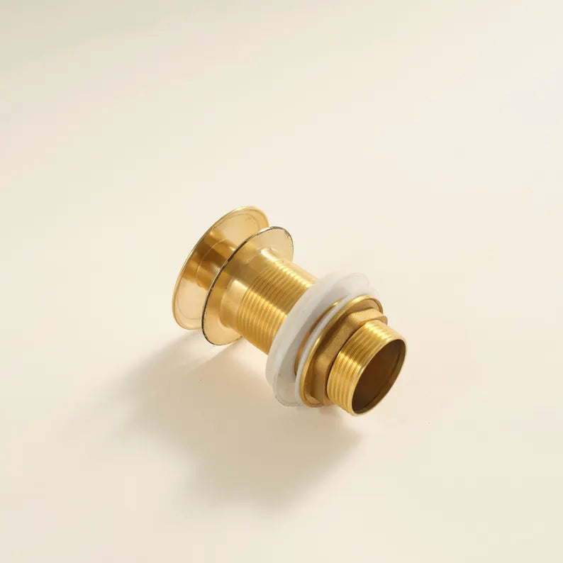 Solid brass pop up drain for bathroom sinks by Brasslik