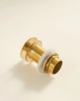 Solid brass pop up drain for bathroom sinks by Brasslik