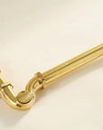 Brass pop-up sink drain for bathroom vanities