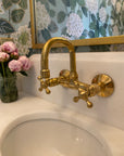 Da Frico style solid brass wall mount faucet