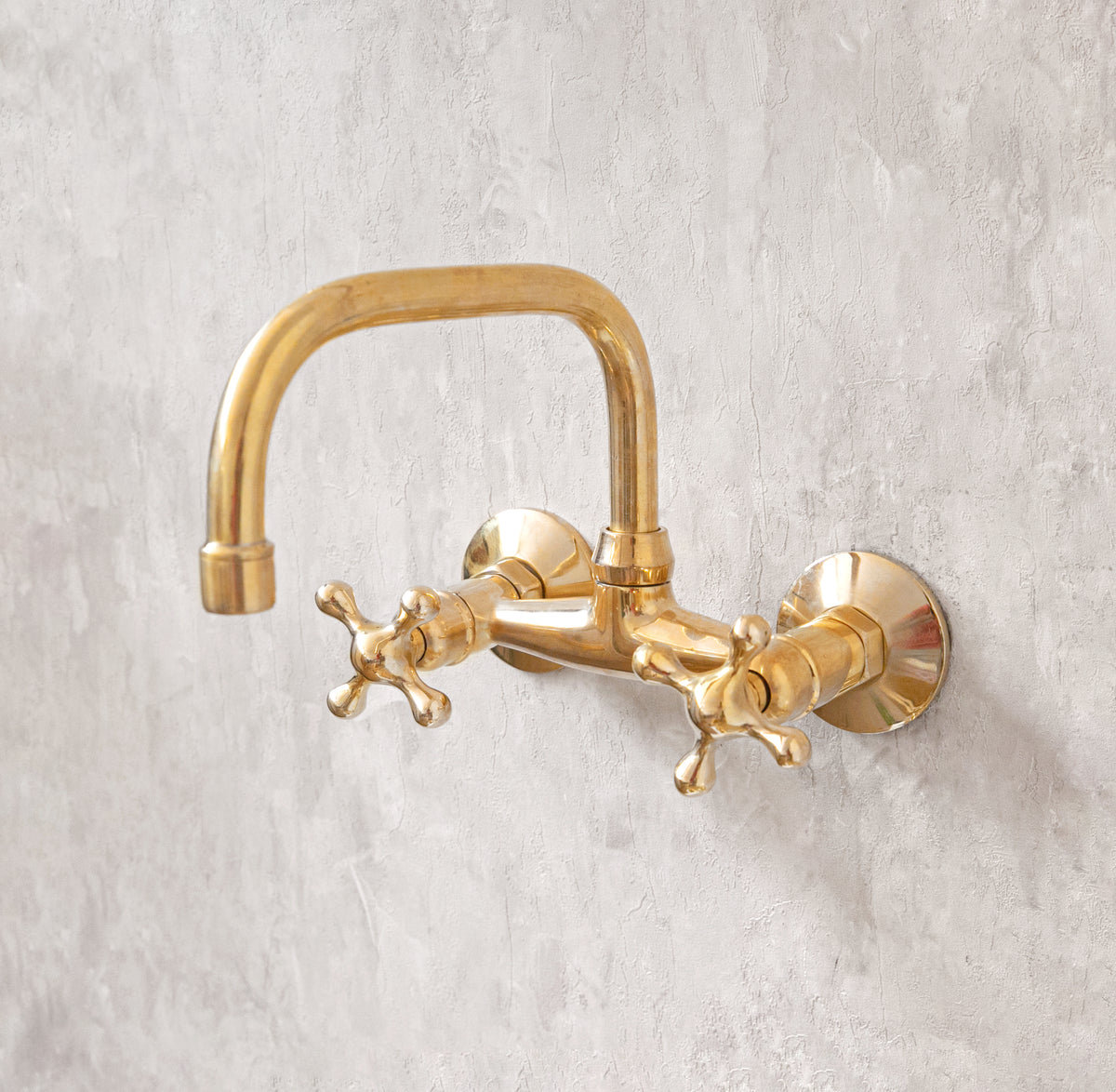 Da Frico wall-mounted solid brass faucet, style 02