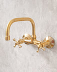 Da Frico wall-mounted solid brass faucet, style 02