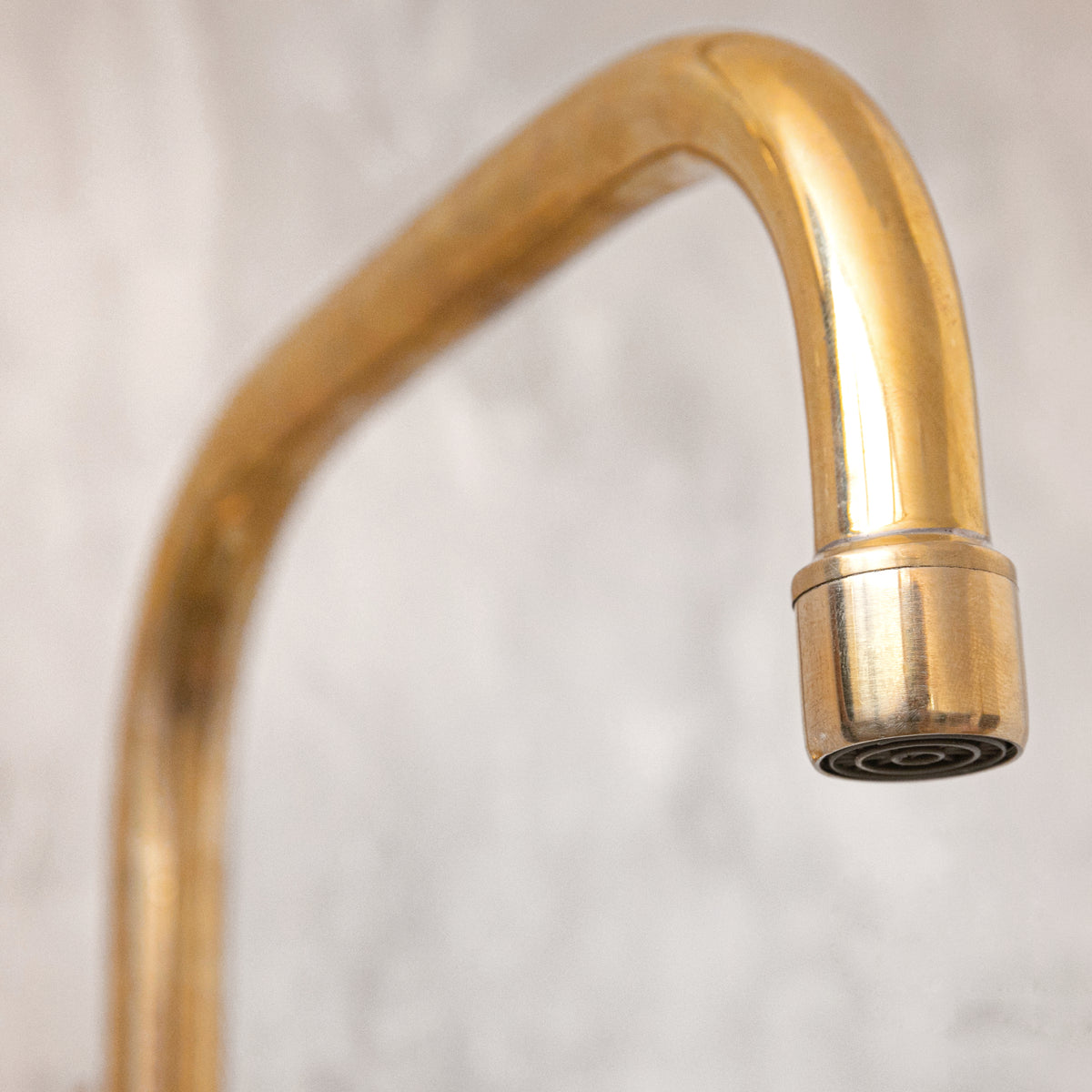 Handcrafted Da Frico wall mount brass faucet